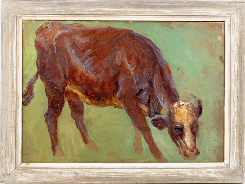 IDA ELEONORA VON SCHULZENHEIM (1859-1940), tillskriven, olja på pannå, osignerad