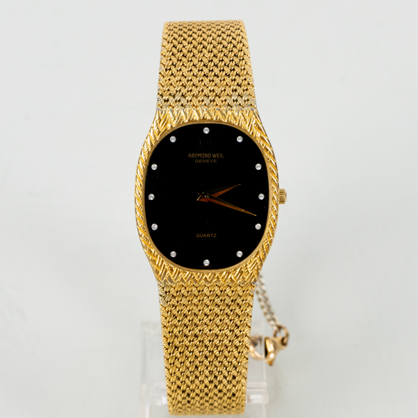 DAMARMBANDSUR, Raymond Weil, quartz, sannolikt sent 1900-tal