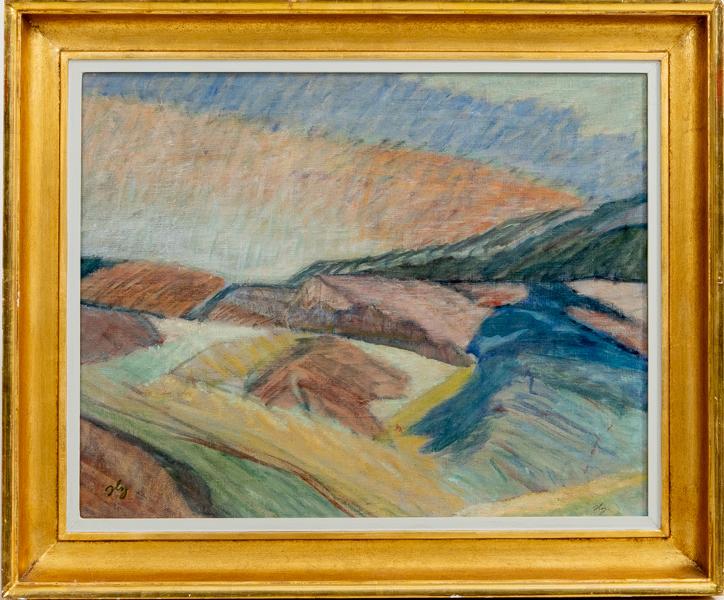 HUGO ZUHR (1895-1971), olja på duk, monogramsignerad