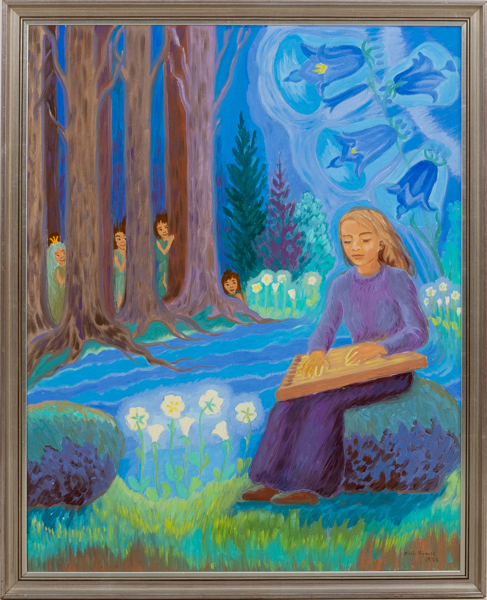 KARIN FRYXELL (1911-2003), olja på duk, signerad och daterad 1976