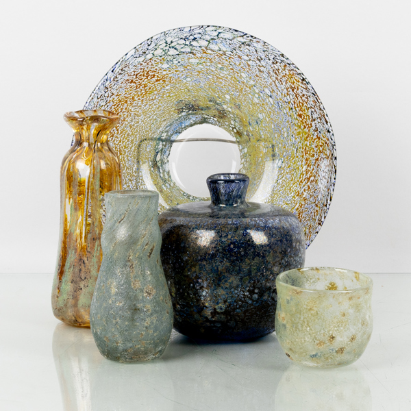 MILAN VOBRUBA (1934-2016), 5 del, glas, Gusum, 1900-talets andra hälft
