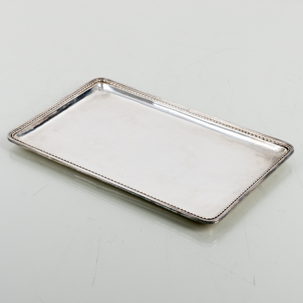 BRICKA, silver, KA Stockholm, 1947, vikt ca 400 g