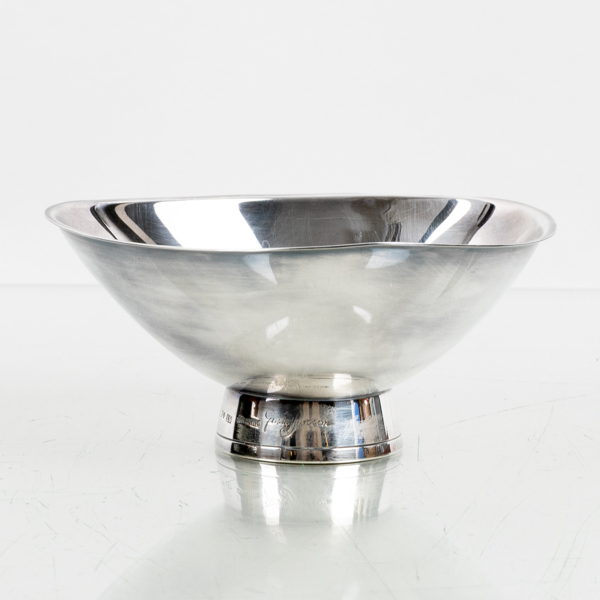 GUSTAF JANSON, skål, sterlingsilver, 1961, tot vikt ca 75 g
