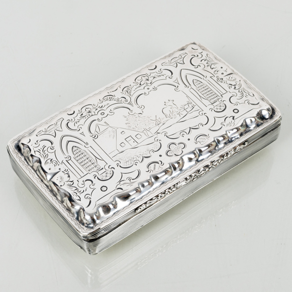 DOSA, silver, 1800-/1900-tal, vikt ca 165 g
