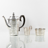 HELGE LINDGREN (1895‑1982), 3 del kaffeservis, Firma K Andersson, Stockholm 1945