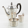 HELGE LINDGREN (1895‑1982), 3 del kaffeservis, Firma K Andersson, Stockholm 1945