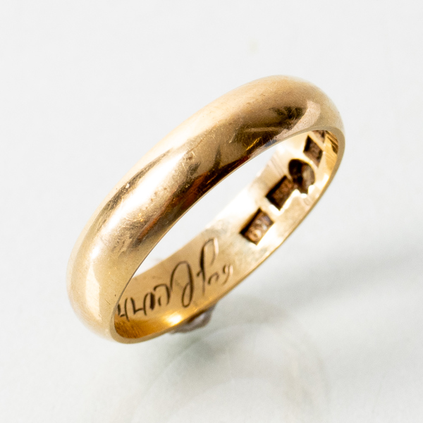 RING, 18k guld, vikt ca 3,5 g