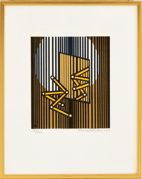 LENNART RODHE (1916-2005), färglitografi, signerad och daterad 1970