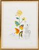 SALVADOR DALÍ (Spanien, 1904-1989), färgetsning med torrnål och pochoir, signerad