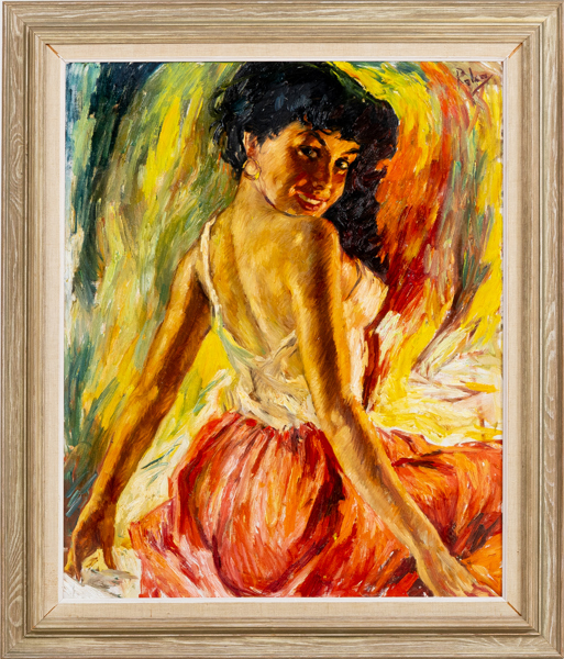 CHARLES ROKA (Ungern/Norge, 1912-1999), olja på duk, signerad