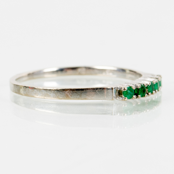 RING, 18k vitguld, tot vikt ca 1,4 g