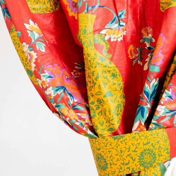 GARDINLÄNGDER, 1 par, sannolikt Designers Guild, sent 1900-tal
