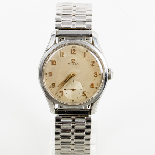 OMEGA, herrarmbandsur, stål, 1900-talets andra hälft