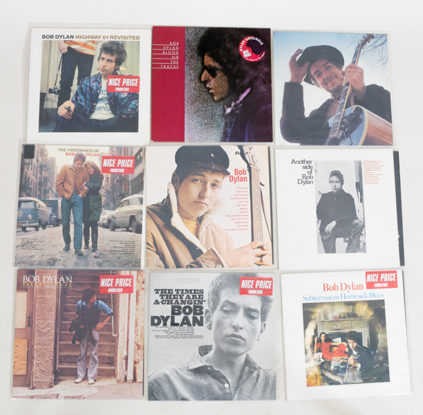 BOB DYLAN, 35 st, LP-skivor