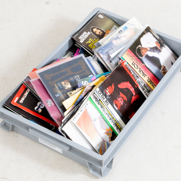 EP-SKIVOR, ca 150 st, bla Michael Jackson, Leonard Cohen, Eagles, Bruce Springsteen, The Police mm