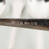 KAFFESKEDAR, 12 st, silver, "Chippendale", GAB, 1960, tot vikt ca 150 g