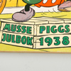 MUSSE PIGGS JULBOK 1938, "Alla tiders match", Walt Disney, Åhlen & Åkerlunds Förlag, Stockholm 1938