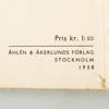 MUSSE PIGGS JULBOK 1938, "Alla tiders match", Walt Disney, Åhlen & Åkerlunds Förlag, Stockholm 1938