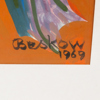BO BESKOW (1906-1989), blandteknik, signerad och daterad 1969