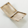 CIGGARETTETUI, silver, 1900-tal, tot vikt ca 140 g