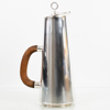 GUSTAF JANSON, kaffekanna, sterlingsilver, CG Hallberg, Stockholm 1961, tot vikt ca 460 g 