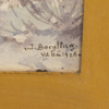 JOHN BERGLIND (född ?), akvarell, signerad och daterad 1926