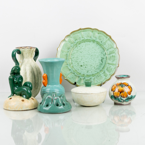 SAMLING KERAMIK, 7 del, Upsala Ekeby, 1900-talets mitt