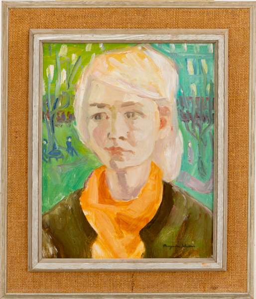 MARGARETA WALLIN (1912-1992), olja på duk, signerad