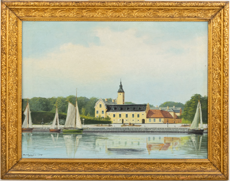 OLOF ANDERSSON (1884-1952), olja på duk, signerad och daterad 1904