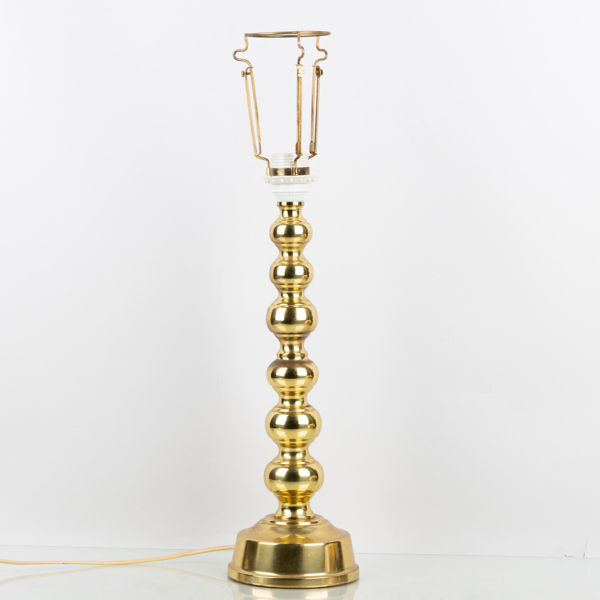 BORDSLAMPA, mässing, 1960-/70-tal