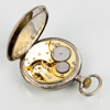 FICKUR, 2 st, silver, bla Omega, 1900-talets första hälft