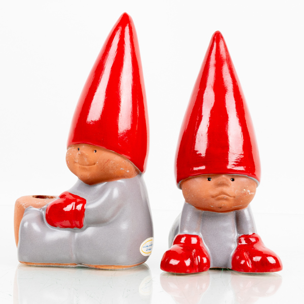 LISA LARSON, 2 st, figurer, keramik, Lisa Larson Design