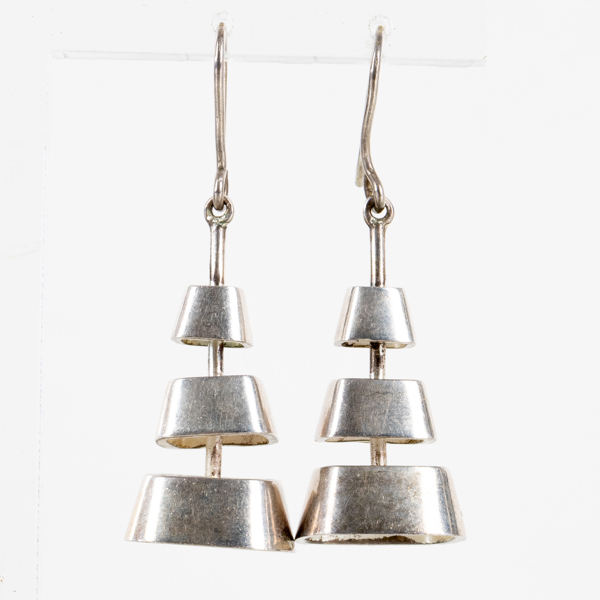 ÖRHÄNGEN, 1 par, sterlingsilver, Stigbert, 1900-talets mitt