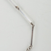 HALSKEDJA SAMT HÄNGE, silver, 1900-talets mitt