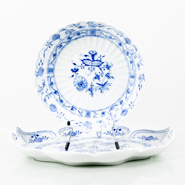 FAT SAMT SKÅL, porslin, Meissen, Tyskland