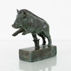 CARL MILLES, efter, skulptur, brons, "Vildsvin"