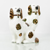 FIGURINER, 1 par, flintgods, sannolikt England, 1900-tal