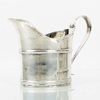 MJÖLKKANNA, silver, svenska stämplar S Lind, möjligen Lidköping, sengustaviansk, 1700-/1800-tal, vikt ca 125 g