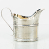 MJÖLKKANNA, silver, svenska stämplar S Lind, möjligen Lidköping, sengustaviansk, 1700-/1800-tal, vikt ca 125 g