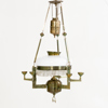 TAKFOTOGENLAMPA, mässing, jugend, 1900-talets början