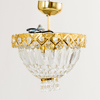 TAKLAMPA, mässing, 1900-/2000-tal