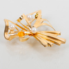 BROSCH, 18k guld, svenska stämplar 1955, vikt ca 5,6 g
