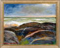 NILS CARLSTEDT (1898-1980), 4 st, olja på pannå, bla signerade