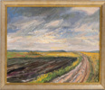 NILS CARLSTEDT (1898-1980), 4 st, olja på pannå, bla signerade