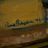 RUNE PERSON (1910-1969), olja på pannå, signerad och daterad -46