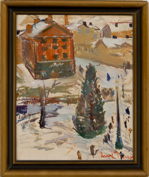RUNE PERSON (1910-1969), olja på duk, signerad