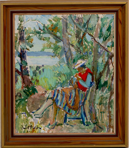 RUNE PERSON (1910-1969), olja på duk, signerad