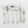 BESTICKUPPSÄTTNING, 52 del, nysilver, 1900-tal