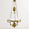 TAKFOTOGENLAMPA, mässing, jugend, 1900-talets början