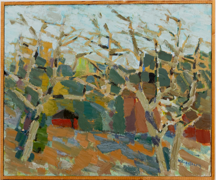 UNO LINDBERG (1912-1992), olja på duk, signerad 